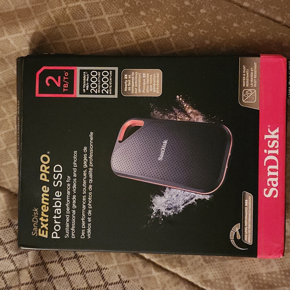 External Hard drive